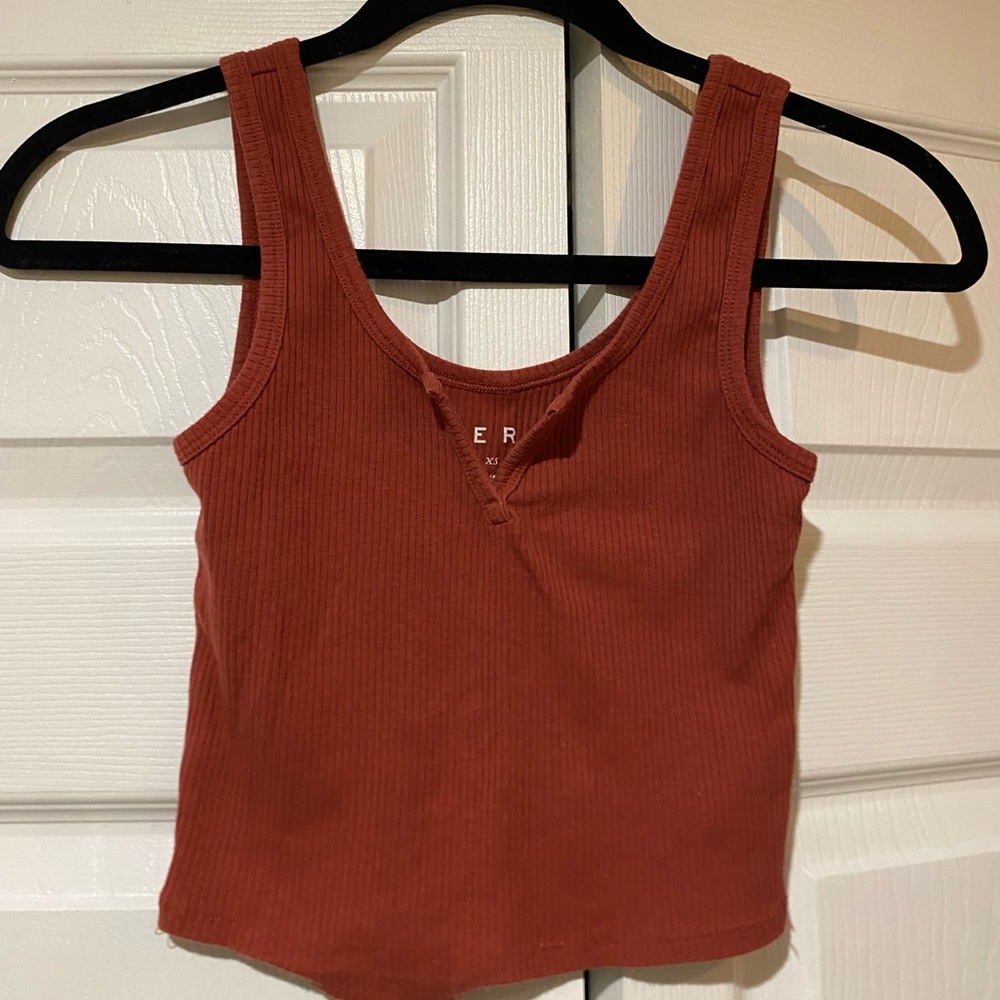 burnt orange tank top